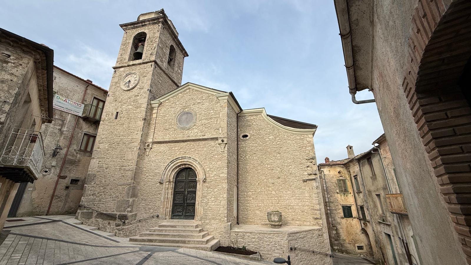 RIAPERTURA AL CULTO DELLA CHIESA DI SAN MARTINO VESCOVO A CASTERLPETROSO