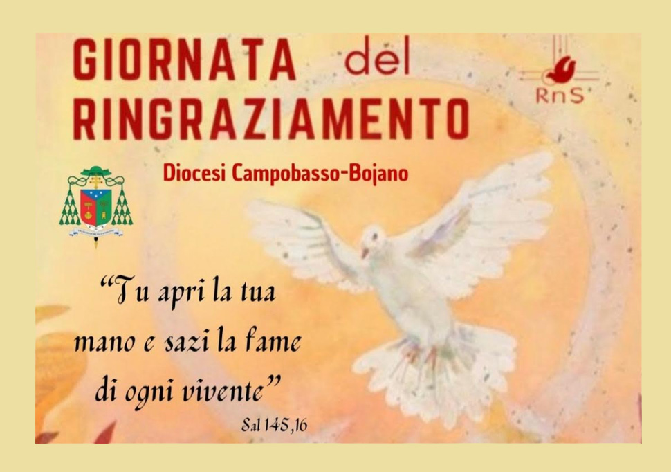 GIORNATA DEL RINGRAZIAMENTO DEL RINNOVAMENTO NELLO SPIRITO”CUORE A CUORE CON GESÙ”