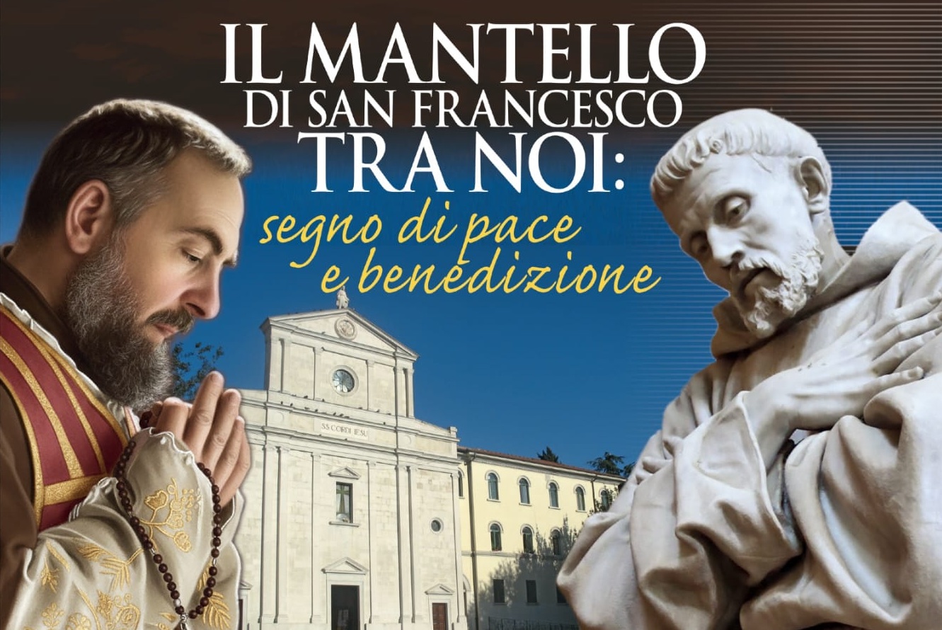 A CAMPOBASSO LA PEREGRINATIO DELLA RELIQUIA DEL MANTELLO DI SAN FRANCESCO