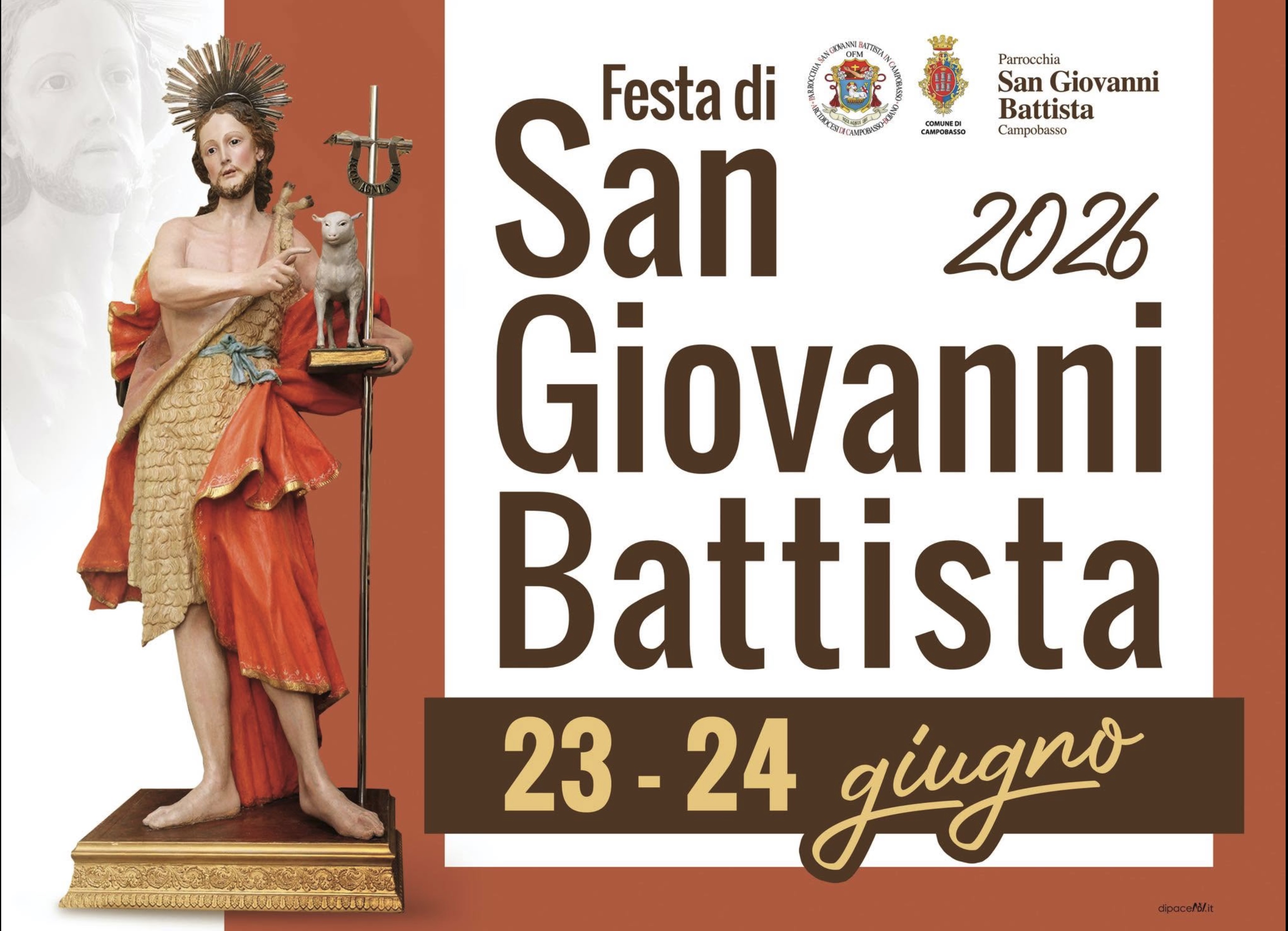 LA FESTA PATRONALE DI SAN GIOVANNI BATTISTA: FEDE, TRADIZIONE E COMUNITÀ DAL 20 AL 24 GIUGNO