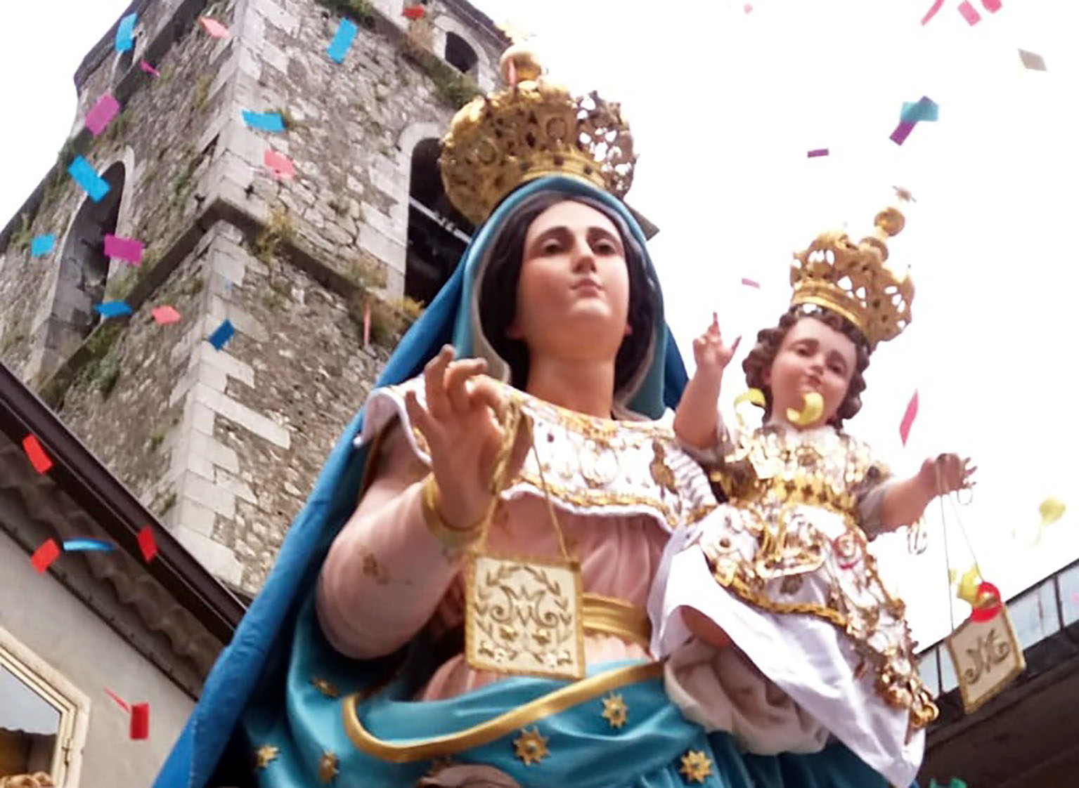 RICCIA CELEBRA LA FESTA PATRONALE DI MARIA SANTISSIMA DEL CARMINE